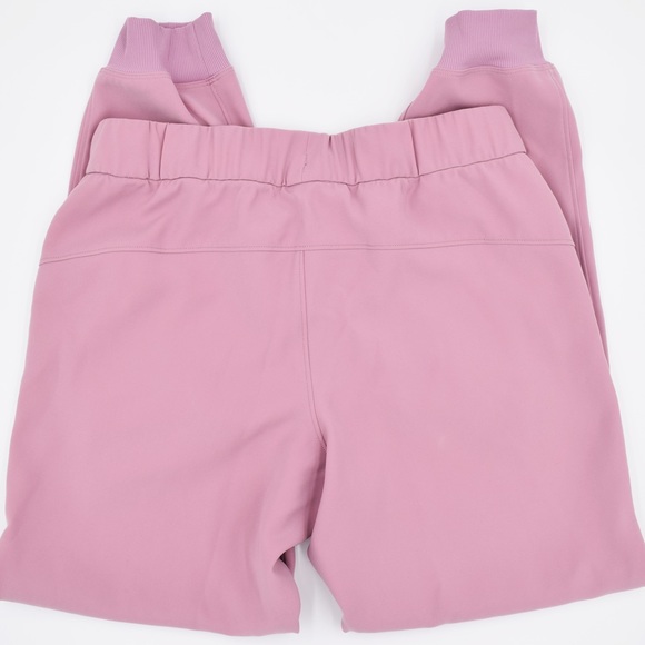 LULULEMON On The Fly Mid Rise Joggers Pink Taupe Size 6 - Picture 10 of 13